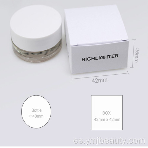 High Pigment Makeup Label de etiqueta privada.